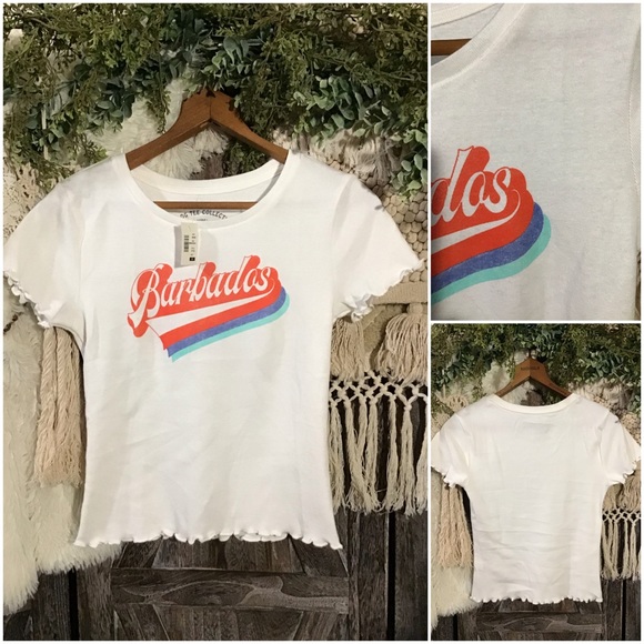 SIZE SMALL ONLY-Shrunken Barbados Tee - Picture 12 of 16